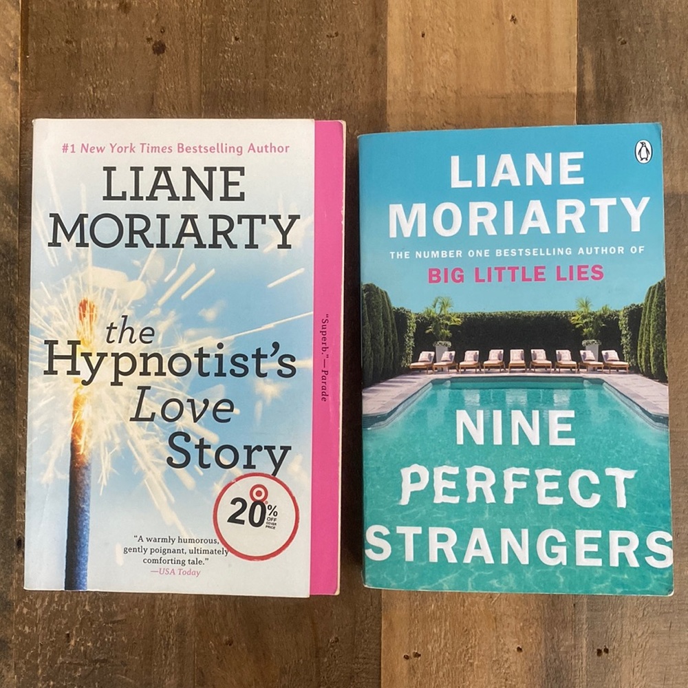 Liane Moriarty Books The Hypnotist’s Love Story & Nine Perfect Strangers Bundle